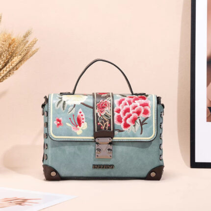 Luxurious Vintage Chinese Embroidery Crossbody Bag