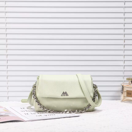 Boston Puff Bag with Chain Strap - Luxury Vintage