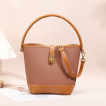 Everyday Bag with Large Capacity with a Fabric-like Texture