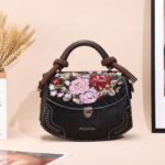 Embroidered Style Women's Personalized Handbag - Image 4