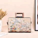 Crane Embroidery Thread Style Fashion Ethnic Wind Embroidery Fashion Handbag - Image 2