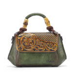 Women's Fashion Vintage Chinese Style Pillow Tote Bag - Image 3