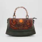 Ladies' Exquisite Bamboo Joint Handle Vintage Carved - Image 3