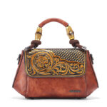 Women's Fashion Vintage Chinese Style Pillow Tote Bag