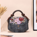 Embroidered Style Women's Personalized Handbag - Image 3