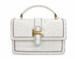 Glossy Crocodile Pattern Handbag - Image 2