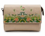 Chinese Embroidery Thread Style Joint Woven Tote Bag - Image 5