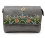 Chinese Embroidery Thread Style Joint Woven Tote Bag
