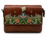 Chinese Embroidery Thread Style Joint Woven Tote Bag - Image 4