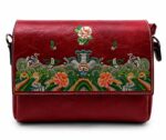 Chinese Embroidery Thread Style Joint Woven Tote Bag - Image 3