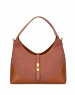 Fabric Texture Bucket Bag, Crossbody Bag - Image 3