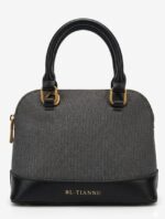 Fabric Texture Bucket Bag, Crossbody Bag - Image 3