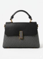 Fabric Texture Bucket Bag, Crossbody Bag - Image 2