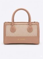 Fabric Texture Bucket Bag, Crossbody Bag - Image 3
