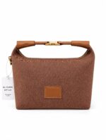 Fabric Texture Bucket Bag, Crossbody Bag - Image 2