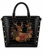 Crocodile Pattern Deer handbag - Image 4