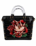 Crocodile Pattern Flow handbag