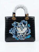 Crocodile Pattern Flow handbag