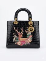 Crocodile Pattern Deer handbag