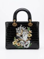 Crocodile Pattern horse handbag