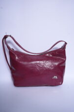 C2529# Pebbled Material Date Red