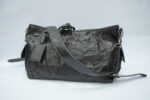 C2523#Leather Grain Material Dark Grey - Image 3