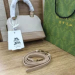 C6613#Fabric texture chestnut - Image 2